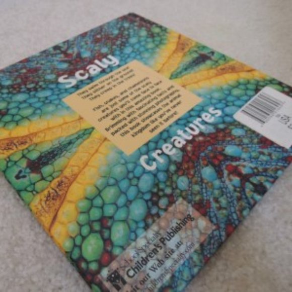 Scaly Creatures - Animal Touch Hardcover Book July 25, 2005 - NEW - Picture 5 of 6